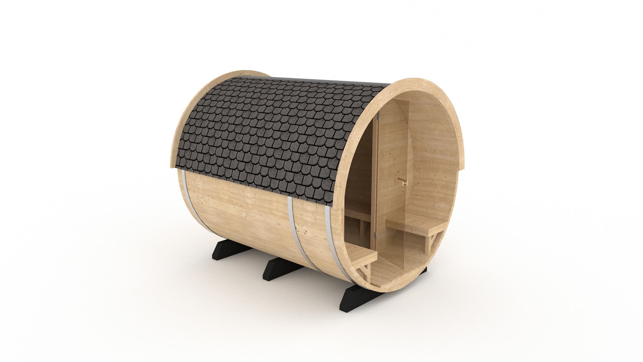 Barrelsauna S 250cm