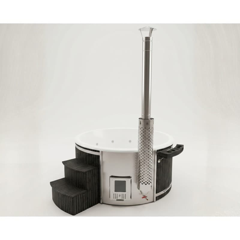 Hottub met interne kachel Acryl kuip