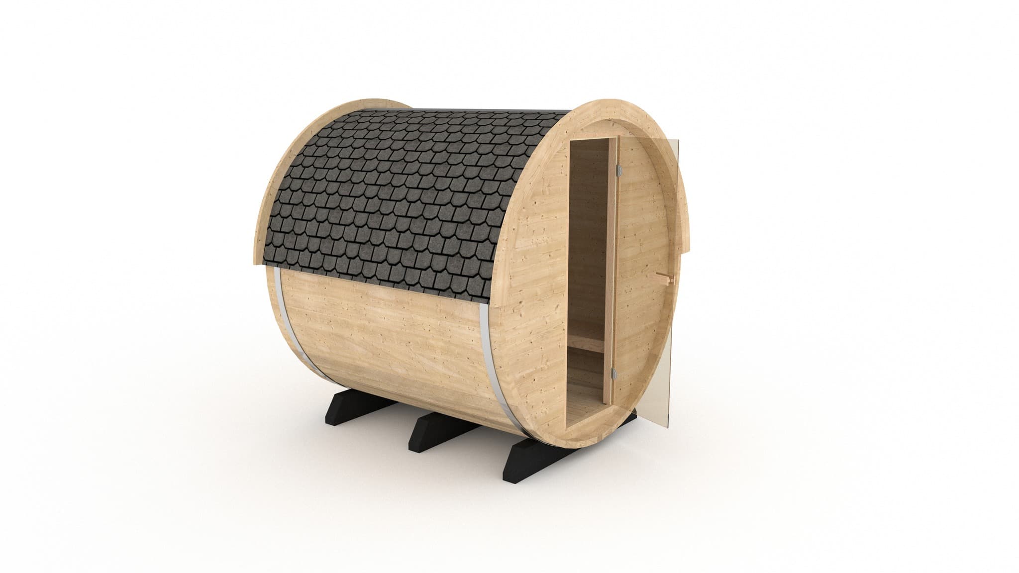 Barrelsauna XS 200cm